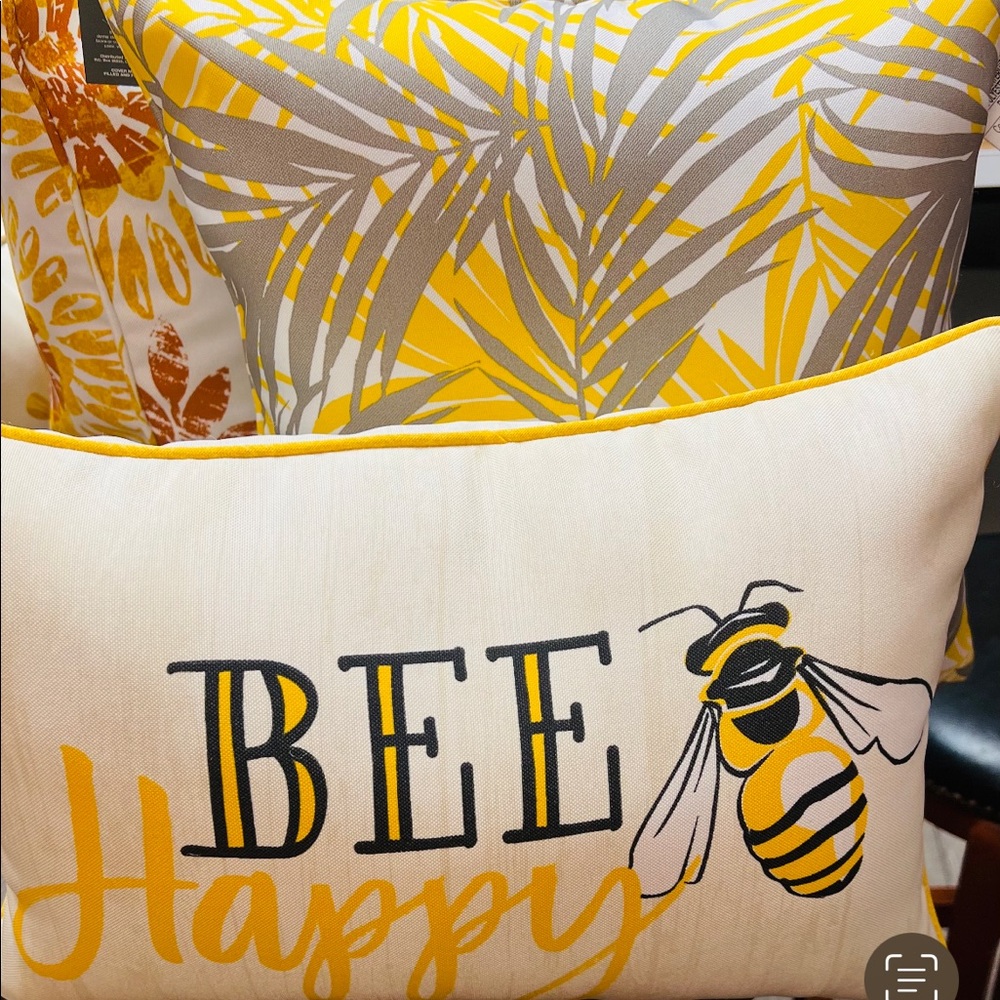 Decorative toss pillows